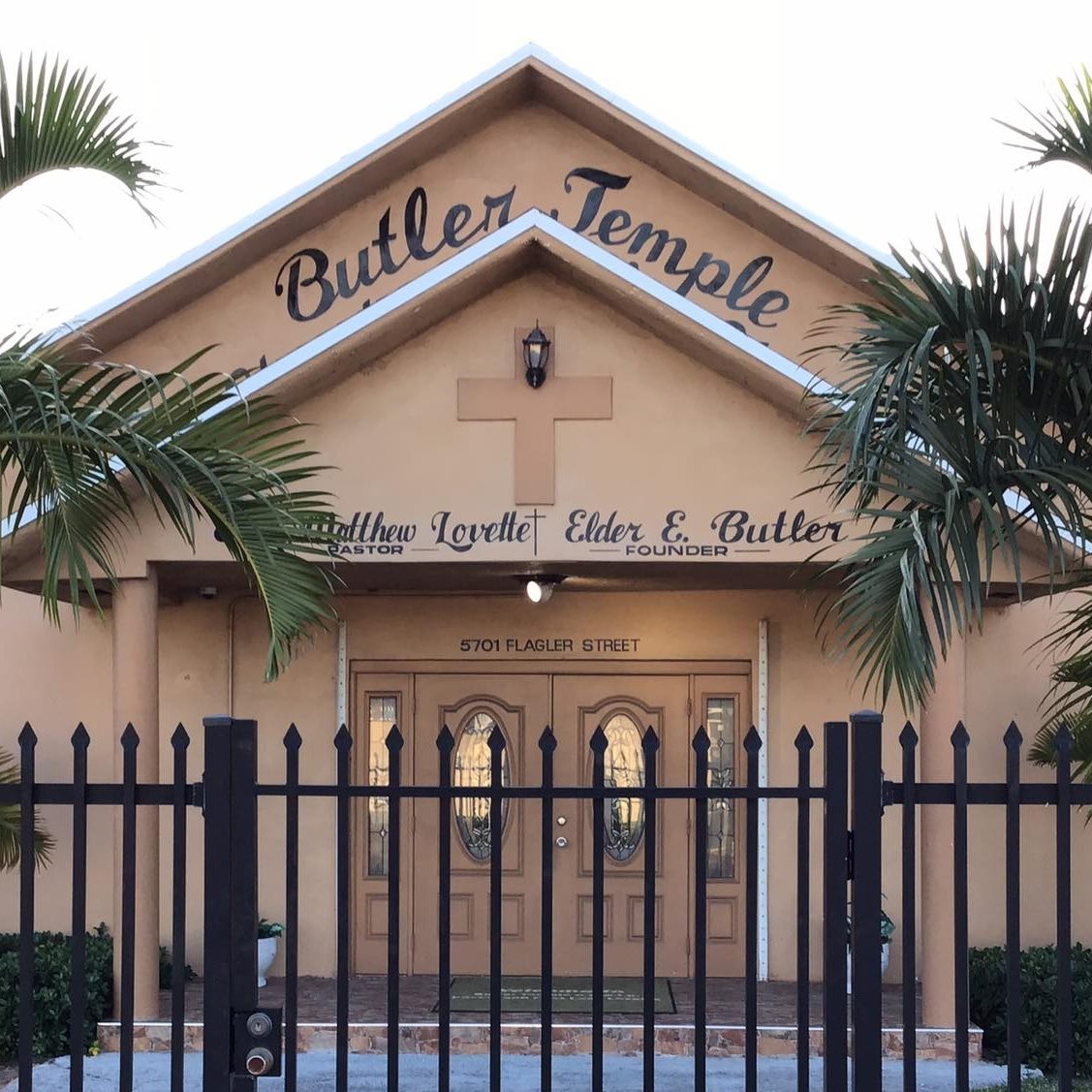 Butler Temple Church building in Hollywood, Florida